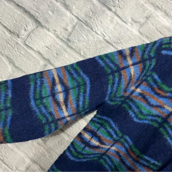 Howlin’ Men’s XL Out of This World Cardigan - Magic Blue - 100% Scottish Wool - Picture 6 of 16